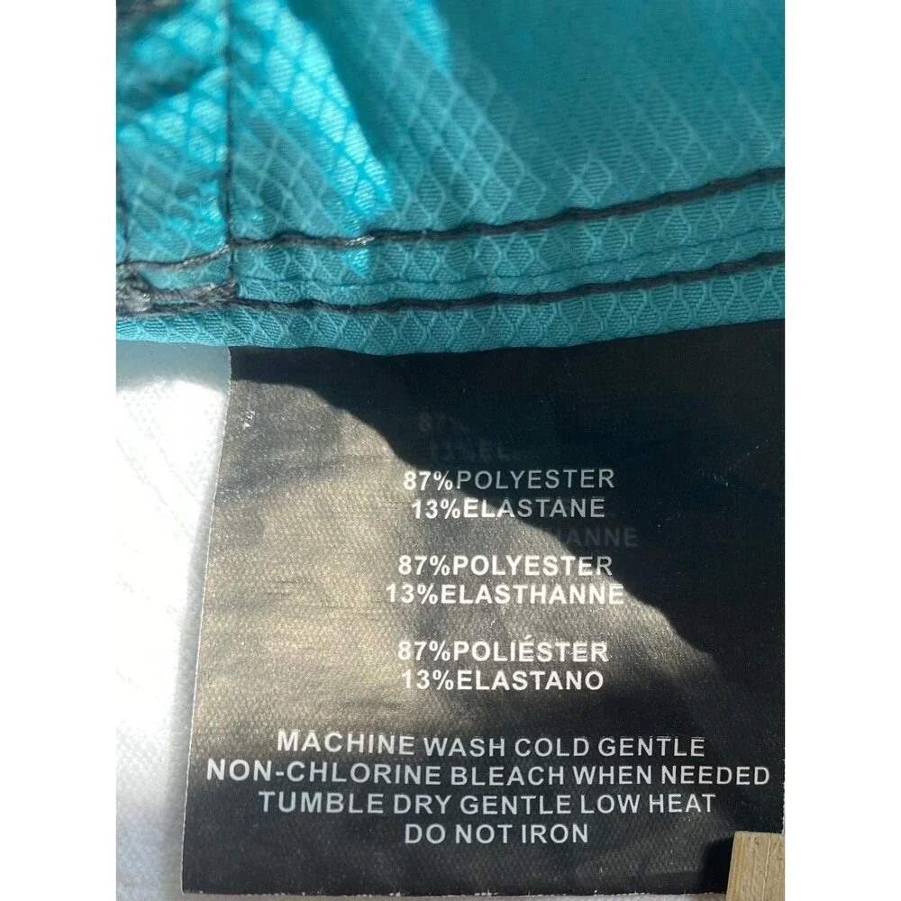 O'neill Boys Boardshort Trunks Swim Beach Blue Stretch Waistband Pocket Sz 5/6 +